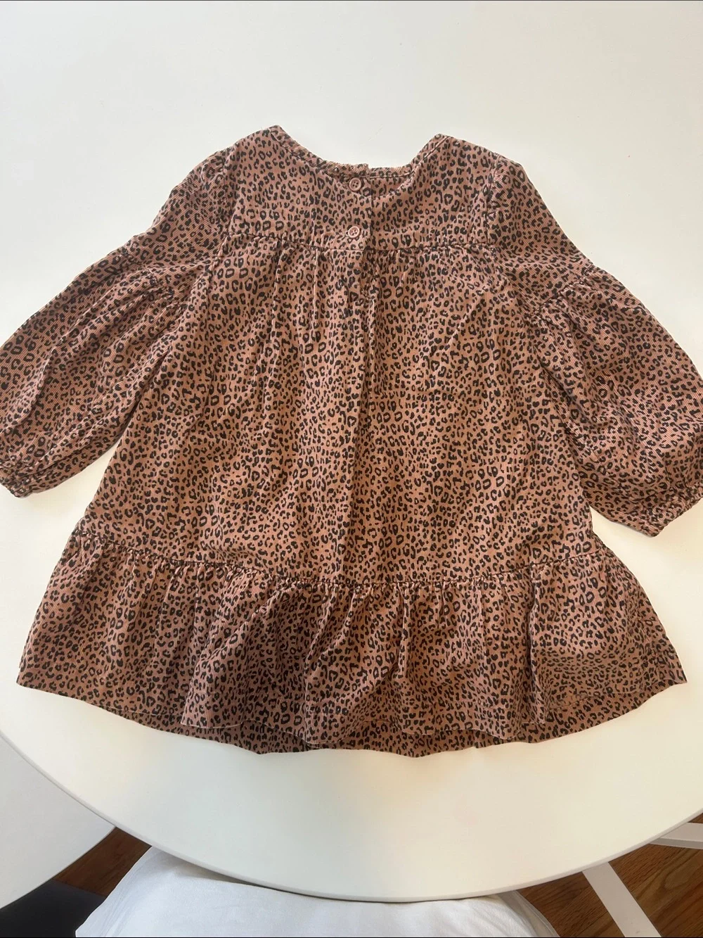 Gap Toddler Leopard Print Corduroy Dress